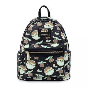 YODA Grogu Loungefly Mini Backpack – Star Wars: The Mandalorian NWOT